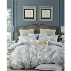 Постельное белье Розовые сны, 1,5спальный с простыней на резинке 140*200, сатин, с навлочками 70x70, СК-252-70-70-140р-1,5сп