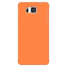 Накладка Deppa Air Case+пленка Samsung G850F Galaxy Alpha Orange
