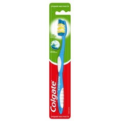 Зубная щетка Colgate Премьер Отбеливания, средней жесткости, синий