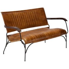 Диван Secret de Maison Paganel размер: 133х71 см, обивка: натуральная кожа, античный светлый