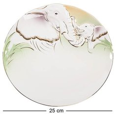 Блюдо Слоны 25см FM-74/ 5 113-105945 Pavone