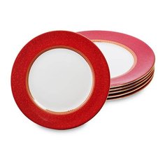 Набор из 6 тарелок Элегантность (Eleganza Pavone) JK-240 113-451933