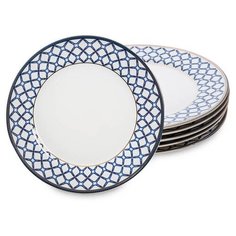 Набор из 6 тарелок Элегантность (Eleganza Pavone) JK-244 113-451937