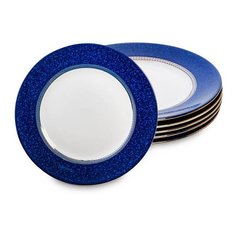 Набор из 6 тарелок Элегантность (Eleganza Pavone) JK-243 113-451936