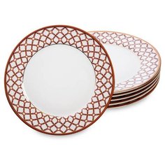 Набор из 6 тарелок Элегантность (Eleganza Pavone) JK-239 113-451932