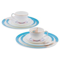 Чайный набор на 2 перс. Песня Мотылька (Canzone Falena Pavone) JK- 94 113-451472