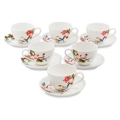 Чайный набор на 6 перс. Райская птица JS-26 113-451597 Pavone