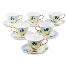 Чайный набор на 6 перс. Фиор Дель Аморе AS-65 113-451662 Pavone