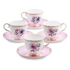 Чайный набор на 4 перс. Цветок Неаполя (Fiore Napoli Pavone) JK-122 113-451500