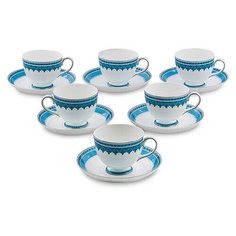 Чайный набор на 6 перс. Византия (Band-E-Rumi Pavone) JK-190 113-451568