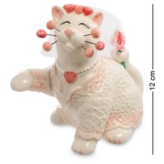 Фигурка Кошка Невеста CMS-31/27 113-104619 Pavone