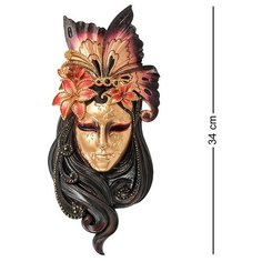 Венецианская маска Лилия WS-318 113-902251 Veronese