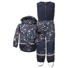 Комплект с полукомбинезоном Didriksons Boardman 503530 размер 100, синий