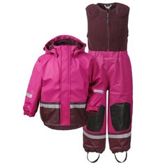 Комплект с полукомбинезоном Didriksons 503408 размер 90, сиреневый