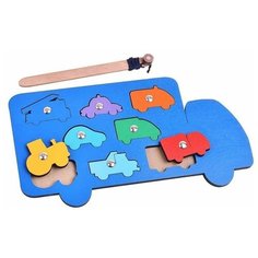 Машины, SmileDecor (игра с магнитами, цвет товара может отличаться, Р020)