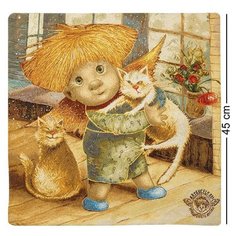 Наволочка гобеленовая Цап-царап 45х45 ANG-573 113-502957 Artangels