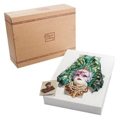 Венецианская маска Перо павлина WS-325 113-902258 Veronese