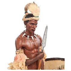Статуэтка Африканский воин WS-729 113-903322 Veronese