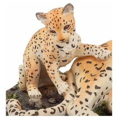 Статуэтка Леопард с детенышем WS-702 113-903010 Veronese
