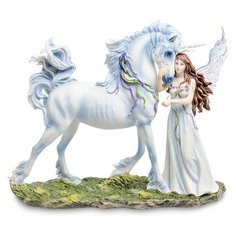 Статуэтка Ангел и Единорог (Джоди Бергсма) WS-249 113-904512 Veronese