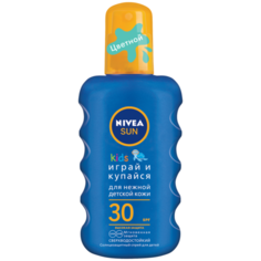 Nivea Sun Kids детский солнцезащитный спрей SPF 30 200 мл