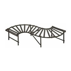KB4203 Металлическая мини скамейка, корич. 12,2*2,7см Астра Astra & Craft