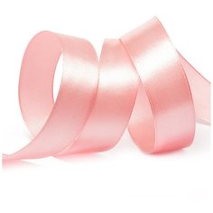 Лента атласная 3/4 (20мм) цв.3058 св.гр.розовый IDEAL уп.27,4 м