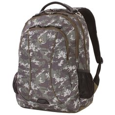 Рюкзак Wenger 15", зеленый камуфляж, 48х37х19 см, 34 л, шт 6659600408