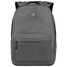 Рюкзак Wenger 14, с водоотталкивающим покрытием, серый, 28x22x41 см, 18 л, шт 605033
