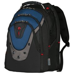 Рюкзак Wenger 17", черный/синий, 37x26x47 см, 23 л, шт 600638
