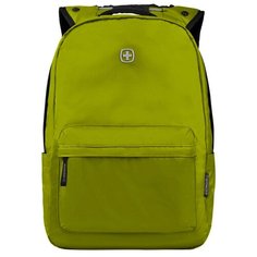 Рюкзак Wenger 14, с водоотталкивающим покрытием, салатовый, 28x22x41 см, 18 л, шт 605202