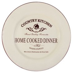 Обеденная тарелка Кухня в стиле Кантри Terracotta TLY802-1-CK-AL 26 смКерамика