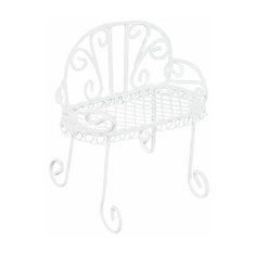 KB3135 Металлический мини стул, белый 8,7*4*7,5см Астра Astra & Craft