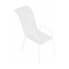 KB3249B Металлический мини стул, белый 4,5*4,5*3,5*8см Астра Astra & Craft