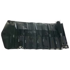 Набор расчесок DEWAL в черном чехле, черный, 8 предметов DEWAL MR-CO-6000K8