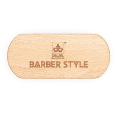 Щетка для укладки бороды DEWAL "BARBER STYLE", натуральная щетина, 9-рядная DEWAL MR-CO-29