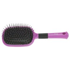 Расческа Dewal Beauty серия "Индиго" массажная с пластиковым штифтом прямоугольная DEWAL BEAUTY MR-DBIN9731
