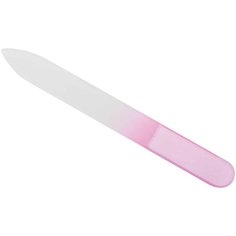 Пилка Dewal Beauty стеклянная розовая, 9 см DEWAL BEAUTY MR-GF-02