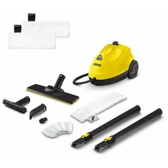 Пароочиститель Karcher SC 2 EasyFix + 2 салфетки для пола VELER