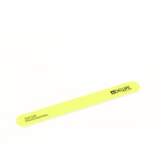 Пилка Dewal серия "NEON" для полировки ногтей , прямая желтая ,320/320, 18 см DEWAL MR-9101802