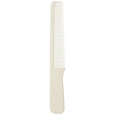 Расческа рабочая DEWAL серия SUPER thin с ручкой, узкая, белая 17.5см DEWAL MR-CF016/1