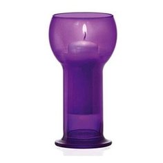 Подсвечник со свечей фиолетовый Lucilla Bormioli Rocco 700020MT5321592