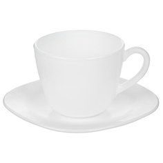 Чашка с блюдцем PARMA Bormioli Rocco 498950/1