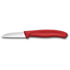 Нож для овощей и фруктов VICTORINOX SwissClassic с прямым лезвием 6 см, красный Victorinox MR-6.7301