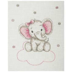 Набор для вышивания Anchor High on clouds above (Girl) 20*16см, MEZ, AK33