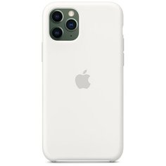 Чехол для Apple iPhone 11 Pro Silicone Case White