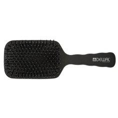 Щетка массажная DEWAL "лопата" нейлоновый штифт 13 ряд. DEWAL MR-BRGB15black
