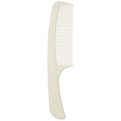 Расческа рабочая DEWAL серия SUPER thin с ручкой, широкая, белая 20,5см DEWAL MR-CF017/1