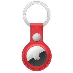 Брелок-подвеска Apple AirTag Leather Key Ring Red
