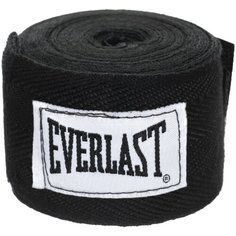 Кистевые бинты Everlast 4465 2,5 м черный